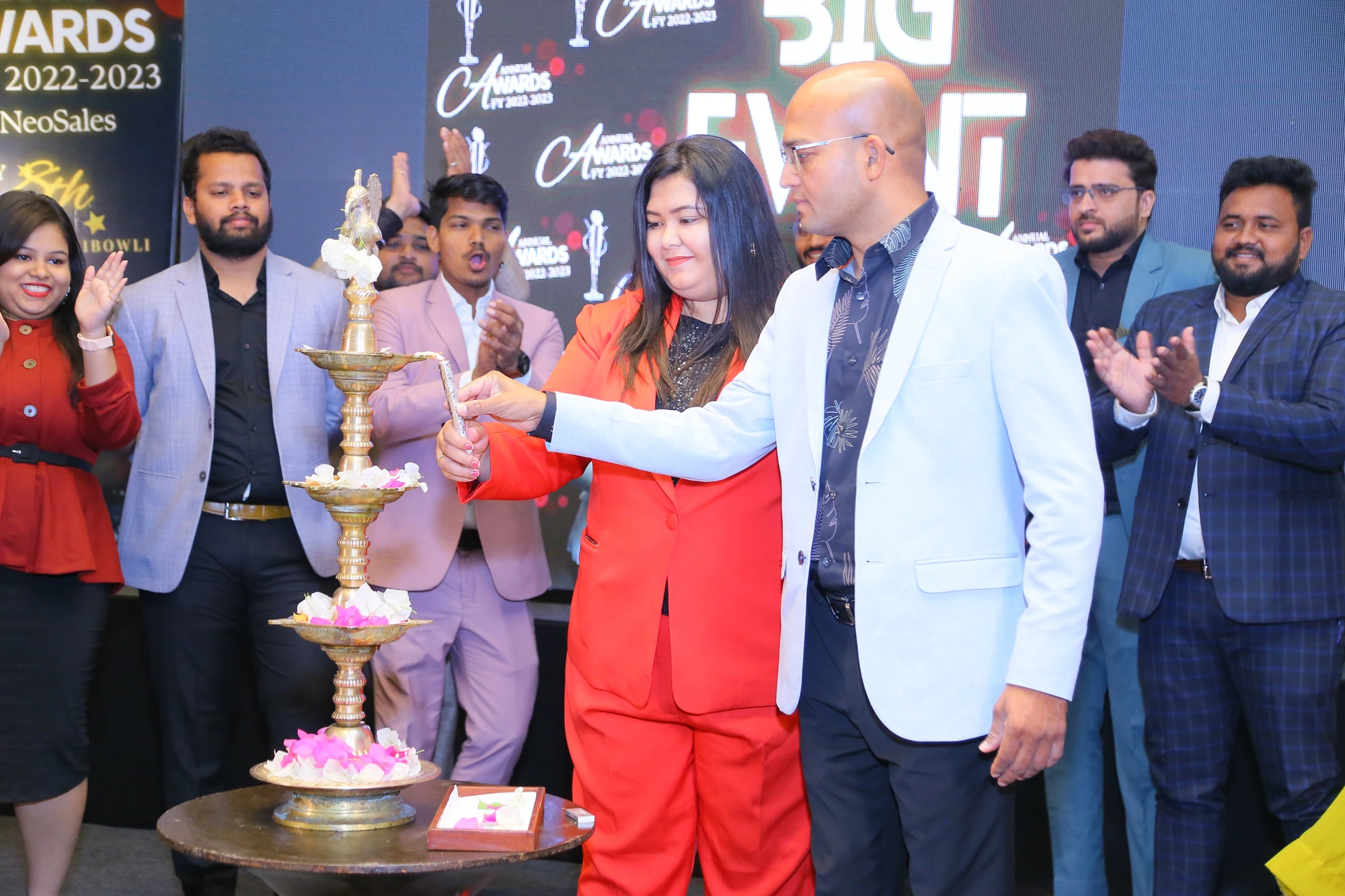 Annual Awards · Lamp lighting ceremony